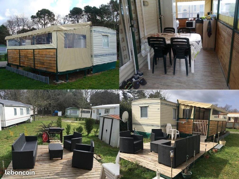Mobilhome Bien Equipe Et Climatise 米尼赞海滩 外观 照片